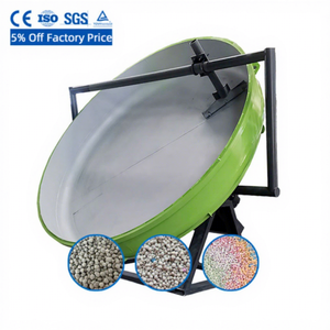 Línea de Procesamiento de Granulación por Pulverización Totalmente Automática de 25T, Máquina Granuladora de Discos para Fertilizantes NPK, para Materia Prima de Polvo Químico - Product Image 1