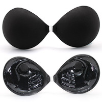 Soutien-gorge adhésif en silicone réutilisable pour femmes, soutien-gorge collant rembourré invisible, soutien-gorge push-up sans bretelles