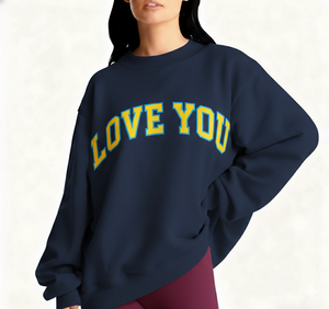 Cheap Price Solid Color Fleece Women Pullover New Mock Neck Loose Womens' Sweatshirts Customised Logo Printing - Product Image 1