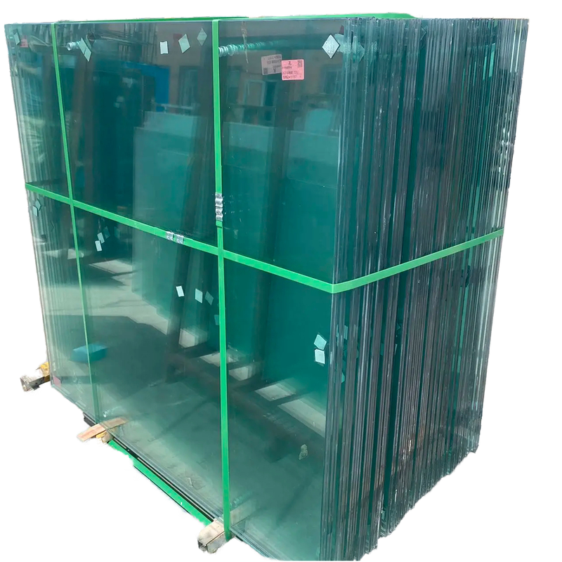 6 38mm Clear PVB Laminated Flat