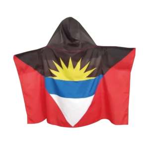 Vente en gros de drapeaux nationaux de corps de haute qualité personnalisés tous les pays 100% polyester drapeau châle du <span class=keywords><strong>Cap</strong></span>-<span class=keywords><strong>Vert</strong></span> - Product Image 3