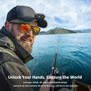 <span class=keywords><strong>Camera</strong></span> hành trình cầm tay chống nước 128GB 1080P, gắn nam châm, quay <span class=keywords><strong>video</strong></span> POV khi đi xe đạp, dắt chó mèo chạy bộ ngoài trời - Product Image 3