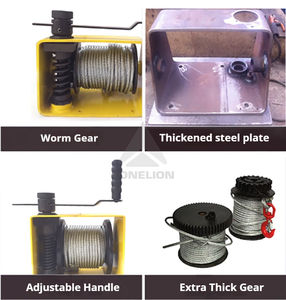 Hot selling portable mini manual winch - Product Image 6
