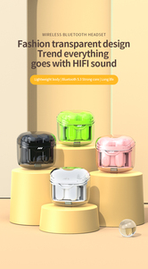 Tm40 mới đúng không dây Earbuds bluetooth trong tai tai nghe trong suốt sâu bass TWS Tai nghe không dây - Product Image 2