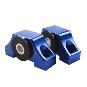 Engine Mount <b>Bracket</b> For Honda Civic EKEG Aluminum Blue With Hardware Kit - Product Image 4