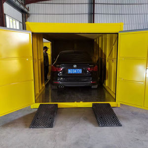 Pliable FLAT PACK GARAGE Portable Unités De Stockage Pliable Assemblage Auto-Stockage Mobile Conteneur Empilable Garage - Product Image 1