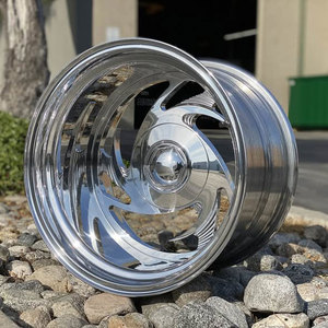 RCSR Piezas de Rueda de Aleación de Aluminio Anodizado de Alta Calidad, Mecanizado CNC Personalizado para Automóviles, 22, <span class=keywords><strong>24</strong></span>, 26 Pulgadas, Torneado OEM ODM de 2 Piezas para Chevy - Product Image 1