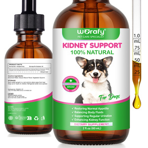 I fluidi corporei con equilibrio WORAFY supportano la minzione regolare integratore per la salute dei reni <span class=keywords><strong>cani</strong></span> Drop per animali domestici - Product Image 3