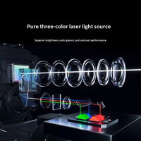 Proyector Láser Tricolor 4K Xiao Mi 3 |   Cine en Casa Inteligente Android con 1000 Lúmenes CVIA, MEMC, 3GB+64GB