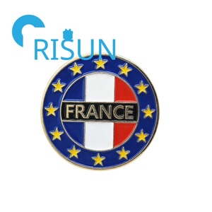 Pièces <span class=keywords><strong>de</strong></span> monnaie personnalisées en métal émaillé 3D, souvenirs <span class=keywords><strong>de</strong></span> Paris, France, pour cadeaux et défis, vente en gros - Product Image 3