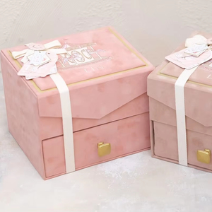 Magnetic Flip Lid Trunk <strong>Box</strong> for Gifting Baby Shower Custom <strong>Ceramic</strong> Bowls Full Moon Gift <strong>Box</strong> Drawer Storage Keepsake Clothing Set - Product Image 1