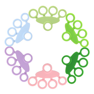 Bandes de résistance en silicone Tf 10x8 cm pour l'entraînement de la force des mains, équipement de fitness et de mise en forme du corps - Product Image 1