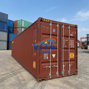 Récipient d'expédition à usage spécial de cube élevé personnalisé Récipient sec 10 pieds 20 pieds 40 pieds OEM Stockage de transport en acier corten - Product Image 1