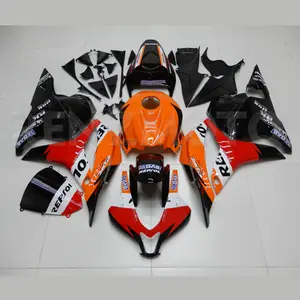 橙色红色白色黑色整流罩适用于本田CBR600 2009 2012车身整流罩摩托车CBR 1000 RR面板