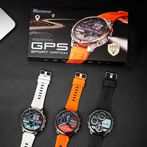 Montre de sport GPS Microwear Z422 DSM11, étanche, toutes saisons, notifications WhatsApp et Telegram, réponse vocale et texte - Product Image 1