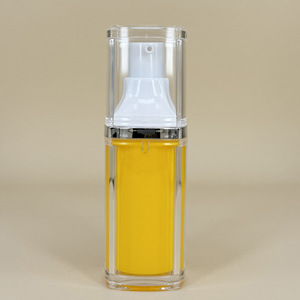 ขวดแบ่งบรรจุแบบพกพาสองชั้น 15 มล. 30 มล. 50 มล. ขวดโลชั่นเครื่องสำอางพร้อมสปริงภายนอกสำหรับมอยเจอร์ไรเซอร์สำหรับผู้ใหญ่ - Product Image 2