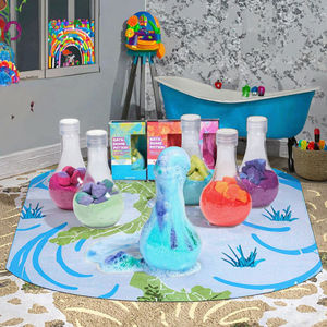 Bombas de Baño de Pulpa de Bambú con Aroma a Limón, Orgánicas, No Tóxicas, Divertidas y Científicas para Niños, Marca Personalizada - Product Image 3