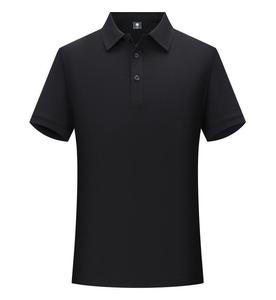 Golf da uomo in cotone di alta qualità per <span class=keywords><strong>Polo</strong></span> con Logo ricamato personalizzato abbigliamento sportivo estivo Polos monopetto Casual top moda per la casa - Product Image 3