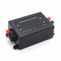 Gradateur LED couleur unique 3 touches RF télécommande sans fil contrôleur LED 12V 24V DC 8A pour bande lumineuse LED corde
