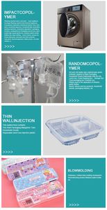 PP Corea lotta J-570S polipropilene granuli di resina PP grado di iniezione di polipropilene materia prima plastica per contenitore per alimenti - Product Image 5