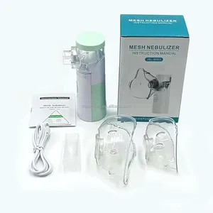 SZMIQU mesin nebulizer jaring genggam portabel, produsen inhaler mini, mesin nebulizer jaring genggam untuk anak-anak