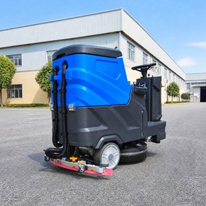 Nouvelle autolaveuse autoportée à propulsion électrique, machine de nettoyage de sols industrielle et commerciale alimentée par batterie - Product Image 3