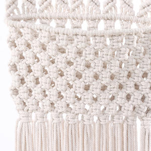 Decoración de Pared Bohemia, Hecha a Mano, Personalizable, <span class=keywords><strong>Tapiz</strong></span> Tejido de Hilo de Algodón, Macramé para Colgar en la Pared, para el Hogar y la Oficina - Product Image 2