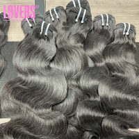 Cabello Humano Virgen Vietnamita Super Double Drawn, Grado 13A, Liso, Extensiones de Cabello Humano Vietnamita, Paquete de Cabello Vietnamita Virgen