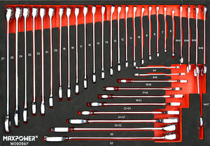 Outil multifonctionnel MAXPOWER, véhicule, ensemble d'outils en métal pour l'automobile, 368 pièces, avec chariot à outils, clé - Product Image 5
