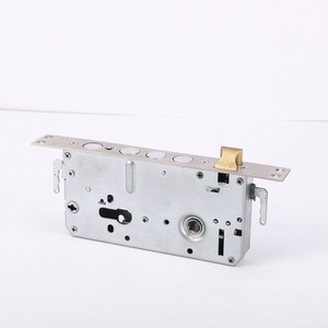 Serrure universelle pour porte en acier, déverrouillage par clé semi-acier, design moderne et simple, 1 anti-carte, 20 anti-carte - Product Image 1