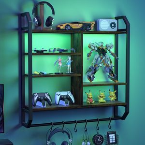 Mingtang Lưu Trữ Giá Phòng Trò Chơi Treo Tường Tổ Chức Trang Trí Các Mặt Hàng Chơi <span class=keywords><strong>Game</strong></span> Kệ Cho Phòng - Product Image 5