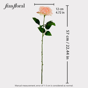 <span class=keywords><strong>Rosa</strong></span> Rossa Artificiale di Alta Qualità in Seta Singola, Realistica al Tatto, per Decorazioni di Lusso per Matrimoni, Case e Hotel, Disponibile all'Ingrosso - Product Image 6