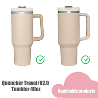 Plateau à collation pour gobelet Stanley 40oz, bol à collation réutilisable, porte-gobelet, accessoires pour soirées cinéma et voyages