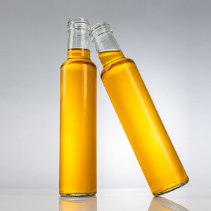 Bouteille en verre cylindrique personnalisée de 275 ml à prix avantageux pour sauce chili, <span class=keywords><strong>vinaigre</strong></span>, miel, assaisonnement, huile d'olive - Product Image 5
