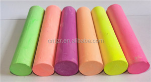 Prix usine Fluo Colors 6pcs/OEM Paper Box Peinture extérieure pour enfants Craie de trottoir lavable de haute qualité - Product Image 6