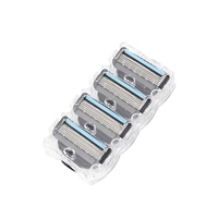 5 cartucce per rasoio da barba a lama con Trimmer 5 + 1 rasoio a lama