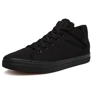 Sh11062a Großhandel Mode Cool Street Sneakers Atmungsaktive Herren Casual Classic Schwarz Weiß Canvas Schuhe