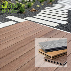 Bon <span class=keywords><strong>effet</strong></span> anti-dérapant Decking Matériaux de construction et Wpc Diy Deck Tile - Product Image 2