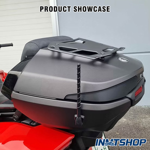 Ventes directes d'usine INMT - Porte-bagages arrière en métal noir pour <span class=keywords><strong>Can</strong></span>-<span class=keywords><strong>Am</strong></span> <span class=keywords><strong>Spyder</strong></span> F3 <span class=keywords><strong>Spyder</strong></span> RT Accessoires de moto - Product Image 5