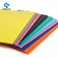 XINHAI Promotion : Panneau en polypropylène ondulé 4x8, léger et alvéolaire, pour emballage et signalétique publicitaire