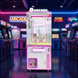 FROLICKER FR-C020 Machine de jeu d'arcade à grue à monnayeur, machine à cadeaux, construction en métal/acrylique/plastique - Product Image 2