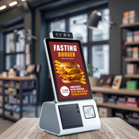 Terminal de caisse tout-en-un avec écran tactile capacitif de 10,1 pouces, Android 11, imprimante intégrée, scanner, NFC, 2 Go de RAM