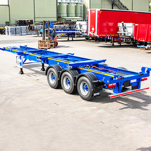 Semirimorchio Chassis Portacontainer a Tre Assi con Collo d'Oca per Container da 20FT, 40FT, 53FT - Product Image 2