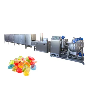 Small automatic sour gummy soft sweets machine for bulk candy suppliers