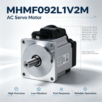 Moteur servo Panasonic MHMF092L1V2M 1000W 200V MINAS A6 haute inertie avec frein pour robot et équipement de production
