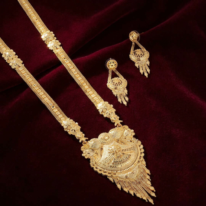 Wholesale Fashion 14K 18K 24K Gold Plated Jewelry, Forming <b>Long</b> <b>Necklaces</b>, Floral Design <b>Long</b> Jewelry, Brass Gold Filled Jewelry - Product Image 1