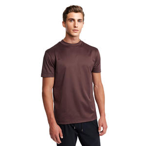 Camisetas Gingtto Custom Shine para Hombre, Corte Ajustado, Manga Corta, 180g, Algodón Mercerizado, Transpirable, Anti-UV, Ecológico, Casual, Tejido - Product Image 4