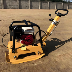 C160B kualitas tinggi listrik pelat daya comaktor tahan lama Baja kekuatan tugas berat pelat Sandsoil jalan plat <span class=keywords><strong>Compactor</strong></span> Hotsale - Product Image 4