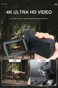 Monoculaire d'enregistrement vidéo 4K étanche avec vision de <span class=keywords><strong>jour</strong></span> et de <span class=keywords><strong>nuit</strong></span>, portée de 800 mètres, grossissement 8x, carte TF 512G - Product Image 2