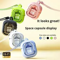 Écouteurs sans fil intra-auriculaires Air31 TWS, étanches IPX4, contrôle tactile 5.0, ENC, affichage numérique LED, son stéréo pour le sport